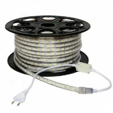 electrice braila - banda led 220v 60led/m 14.4w/m ip65 r5050 6400k - odosun - od6653